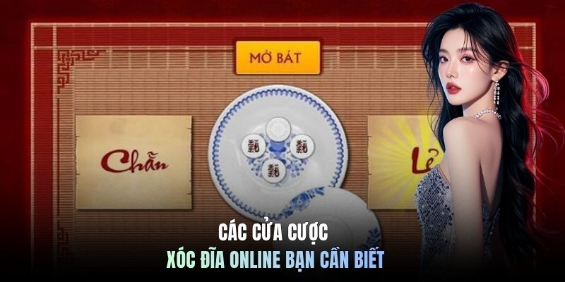 Các cửa cược Xóc Đĩa online bạn cần biết