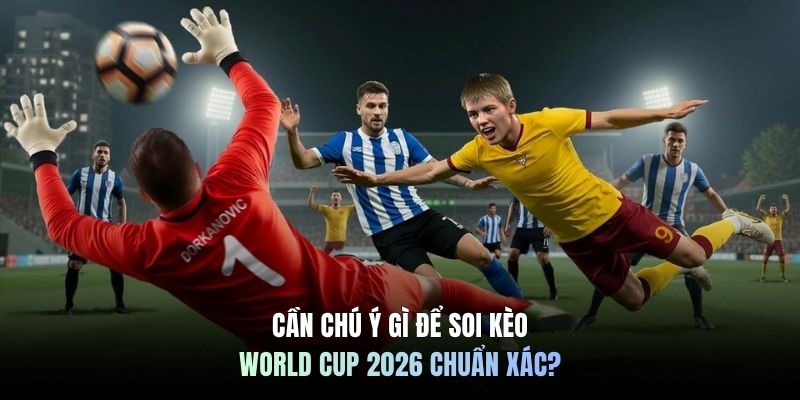 Cần chú ý gì để soi kèo WORLD CUP 2026 chuẩn xác?