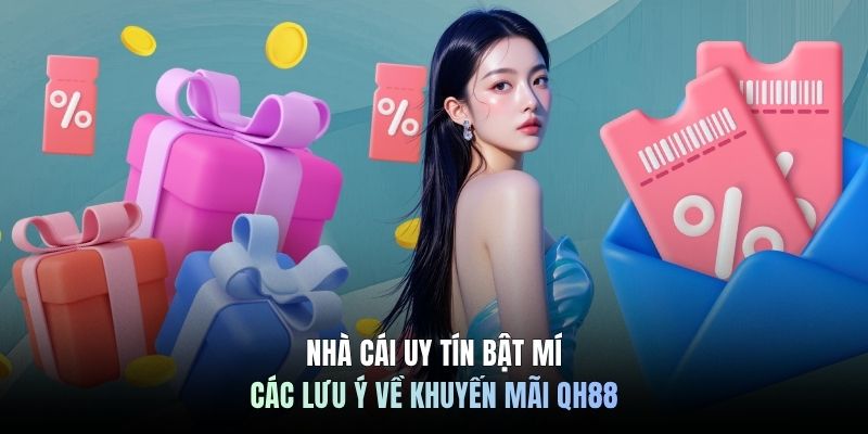 Nhà cái uy tín bật mí các lưu ý về khuyến mãi QH88