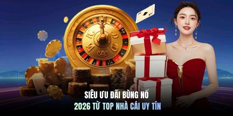 Siêu ưu đãi bùng nổ 2026 từ top nhà cái uy tín